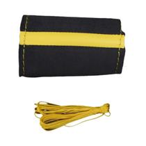 Capa De Volante Universal Em Couro Suede Macio, Costura Manual DIY, Capa De Volante Trançada