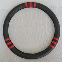 Capa de volante universal preto rosa vermelho prata Novat