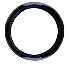 Capa de volante38cm cinza tuning tribal