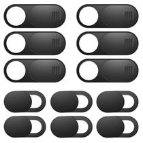 Capa de webcam Slide, pacote com 12, capa de câmera para laptop ZUCUCUC