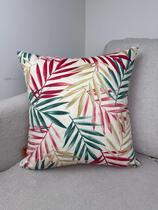 Capa Decorativa Almofada 3D Linho e Veludo Toque de Requinte na Decoração