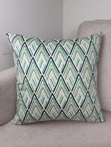 Capa Decorativa Almofada 3D Linho e Veludo Toque de Requinte na Decoração