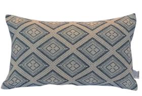 Capa Decorativa p/ Almofada Jacquard 30x50cm Estampa Geométrica