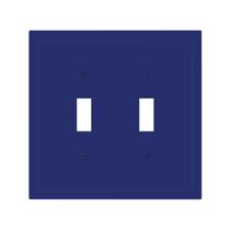 Capa decorativa para interruptor duplo 2 módulos, 13 x 12 cm Capa decorativa para interruptor duplo 2 módulos, 13 x 12 cm
