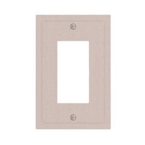 Capa decorativa para tomada Oilbiexn Bege Rosa 1 módulo