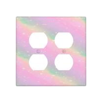 Capa Decorativa para Tomada Oilbiexn Glittery Pastel 2 Gang Capa Decorativa para Tomada Oilbiexn Glittery Pastel 2 Gang