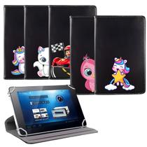 Capa Desenhada infantil Giratória para Tablet M9 9 polegadas