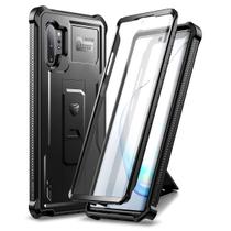 Capa Dexnor para Samsung Galaxy Note 10+ Plus com suporte preto