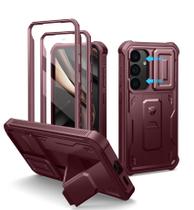 Capa Dexnor para Samsung Galaxy S25 com Capa de Câmera e Suporte
