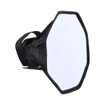 Capa Difusora Octogonal Dobrável De 20cm Para Flash De Câmera Canon Nikon Capa Difusora Octogonal Dobrável De 20cm Para Flash De Câmera Canon Nikon