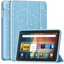 Capa DJ&RPPQ Trifold de Couro PU Duplo Ângulo Azul Capa DJ&RPPQ Trifold de Couro PU Duplo Ângulo Azul