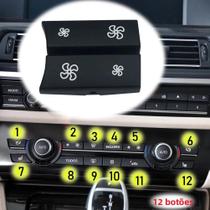 Capa Do Botão Do Interruptor De Controle Do Ventilador Para BMW F10 F11 F01 F02 F06 F07 F12 F15 F16, - angelguoguo Capa Do Botão Do Interruptor De Controle Do Ventilador Para BMW F10 F11 F01 F02 F06 F07 F12 F15 F16, - angelguoguo