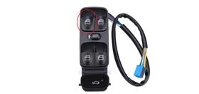 Capa Do Botao Vidro Dianteiro Esquerdo Mercedes C180 C240 C320 C350 C32 AMG C55 AMG