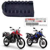 Capa do estribo borracha pedaleira dianteira xtz lander 250 crosser 150