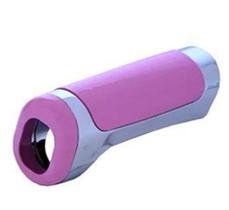 Capa do freio de mao universal rosa/ cromada