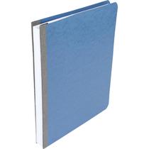 Capa do relatório ACCO PRESSTEX Side Bound com dobradiça Tyvek Blue