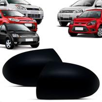 Capa do Retrovisor Fiesta 2003 Até 2014 Ford Ka 2008 Até 2013 Preto Capa do Retrovisor Fiesta 2003 Até 2014 Ford Ka 2008 Até 2013 Preto