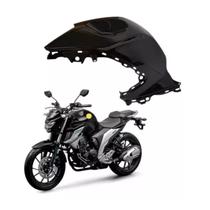 Capa do tanque esquerda preto brilho fz25 fazer 250 original yamaha