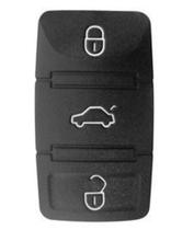 Capa do telecomando vw polo/ bora/ passat/ jetta/ new beatle (3 botoes sem chaves)