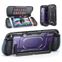 Capa Dockável FASTSNAIL Switch 2 com Grip Ergonômico em TPU e 12 Slots para Cartões Capa Dockável FASTSNAIL Switch 2 com Grip Ergonômico em TPU e 12 Slots para Cartões