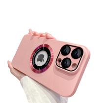 Capa Doulings Magnetic Series para iPhone 15 Pro Max rosa