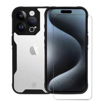 Capa DualShockSense e Pelicula NanoVidro iPhone15Pro-Gshield