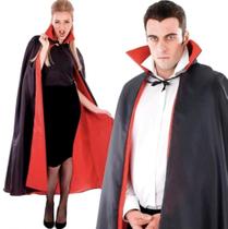 Capa Dupla Face Alta Qualidade Fantasia Halloween Vampiro Capa Dupla Face Alta Qualidade Fantasia Halloween Vampiro