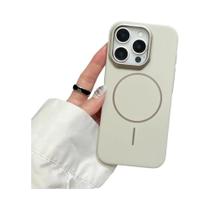 Capa Dura Antichoque Fosca Para iPhone 16 15 14 13 12 11 pro Max plus 16ProMax Slim PC Armor Magsafe