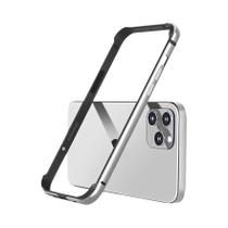 Capa Dura De Alumínio Slim Com Bumper Metálico Para iPhone 15 14 13 11 16 pro Max 12 Mini plus XS XR