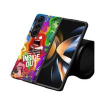 Capa Dura Disney inside out 2 Para Samsung Galaxy Z Fold 7 6 5 4 3 ZFold4 ZFold6 ZFold3 ZFold7