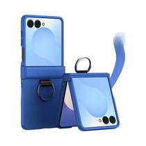 Capa Dura Para Samsung Galaxy Z Flip 7 FE 6 5 4 3 Com Anel E Hinge Protetor