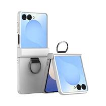 Capa Dura Para Samsung Galaxy Z Flip 7 FE 6 5 4 3 Com Anel E Proteção De Dobradiça
