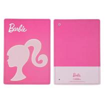 Capa e Contracapa Caderno Inteligente Barbie Pink