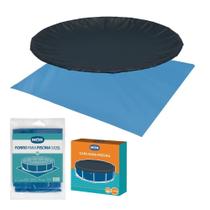 Capa E Forro Para Piscina 5200 E 5500 Litros Mor Capa E Forro Para Piscina 5200 E 5500 Litros Mor