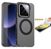 Capa e Pelicula Compativel Xiaomi 15 15 Pro Protetora MagSafe Magnética Antichoque Case Capinha Pelicula Hidrogel Capa e Pelicula Compativel Xiaomi 15 15 Pro Protetora MagSafe Magnética Antichoque Case Capinha Pelicula Hidrogel