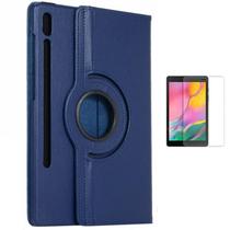 Capa e Película para Galaxy Tab S8 5G SM-X706 - 11" Azul