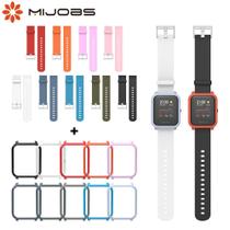 Capa e Pulseira para Relógio Smartwatch Amazfit Bip C/GPS Modelo A1608 - Silicone