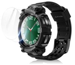 Capa e Pulseira SUPCASE Unicorn Beetle Pro para Samsung Galaxy Watch 6 Classic 47mm