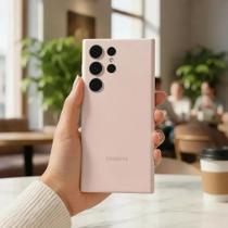 Capa Ecológica Premium Carregamento Magnético Compatível com Samsung S23 Ultra e lentes de Proteção Capa Ecológica Premium Carregamento Magnético Compatível com Samsung S23 Ultra e lentes de Proteção