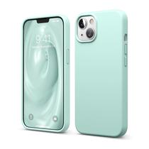 Capa elago de silicone líquido compatível para iPhone 13 6.1" Aqua