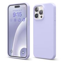 Capa elago de silicone líquido para iPhone 15 Pro Max roxa