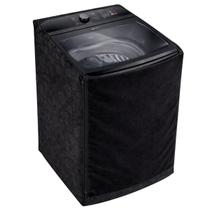 Capa Electrolux 18kg Impermeavel Floral Reforçada com Ziper Protetora Sol Chuva Maresia Sereno Capa Electrolux 18kg Impermeavel Floral Reforçada com Ziper Protetora Sol Chuva Maresia Sereno