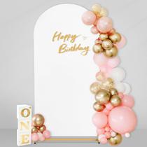 Capa em arco SoarDream White Spandex 6 pés Wedding Chiara Wall Capa em arco SoarDream White Spandex 6 pés Wedding Chiara Wall