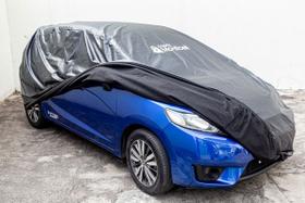 Capa Em Couro 100% Forrada Imp Para Cobrir Carro M