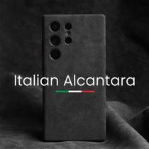 Capa em Couro Italiano Compatível para Samsung Galaxy S23 S24 Ultra S22 +