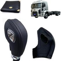 Capa Em Couro Manopla Câmbio Automático Ford Cargo 1723 2018 Capa Em Couro Manopla Câmbio Automático Ford Cargo 1723 2018