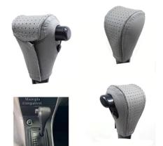 Capa em Couro Manopla Câmbio Automático Toyota Corolla Xli 2003 a 2008