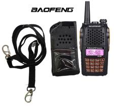 Capa em Couro Para Rádio Comunicador Baofeng Uv 6r Gp 78 Capa em Couro Para Rádio Comunicador Baofeng Uv 6r Gp 78