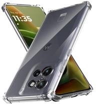 Capa Em Gel Air Cushion Para Moto G15 - Transparente