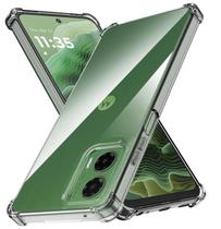 Capa Em Gel Air Cushion Para Moto G35 - Transparente Capa Em Gel Air Cushion Para Moto G35 - Transparente